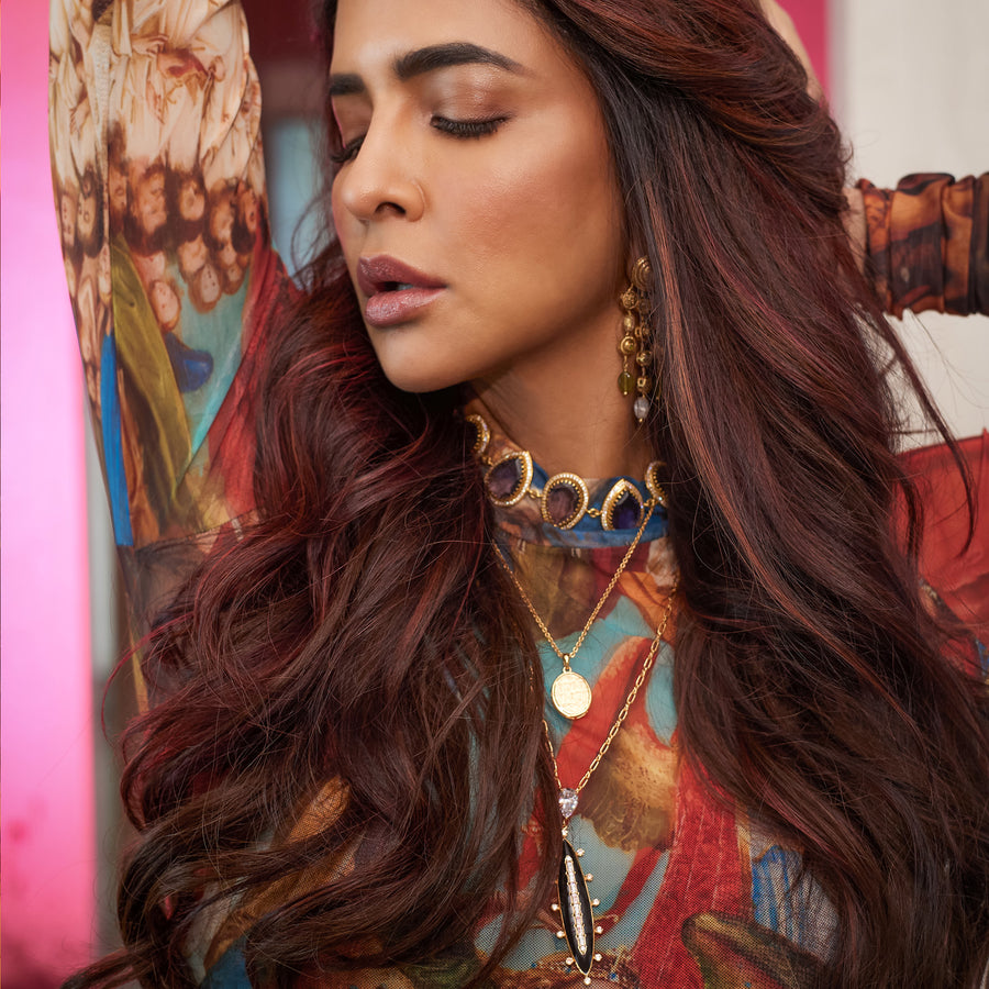 Wild Lavender Choker