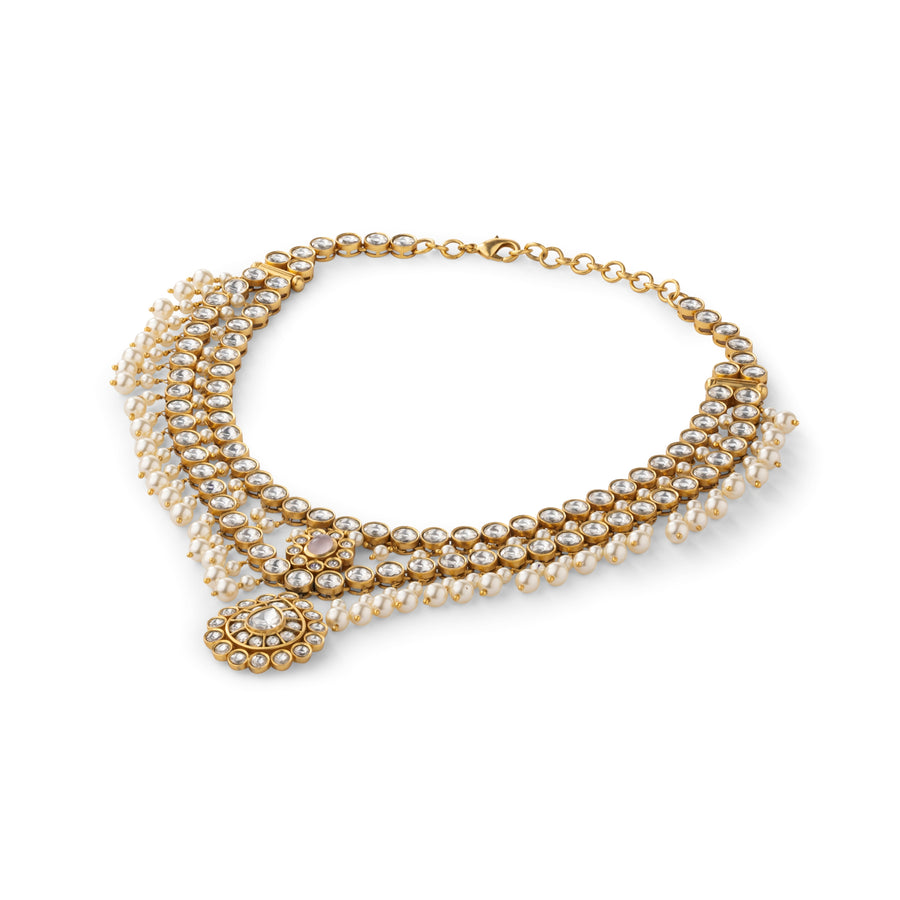 Rosa Dual Strand Necklace