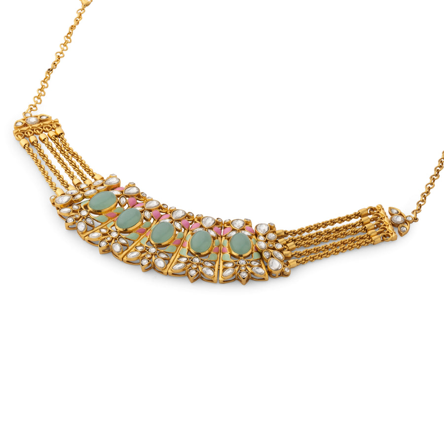 Gulmohar Springtime Necklace