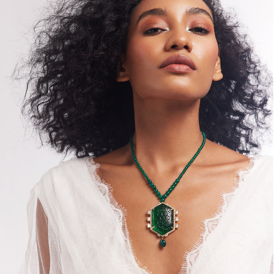 Rumeli Hexagon Necklace