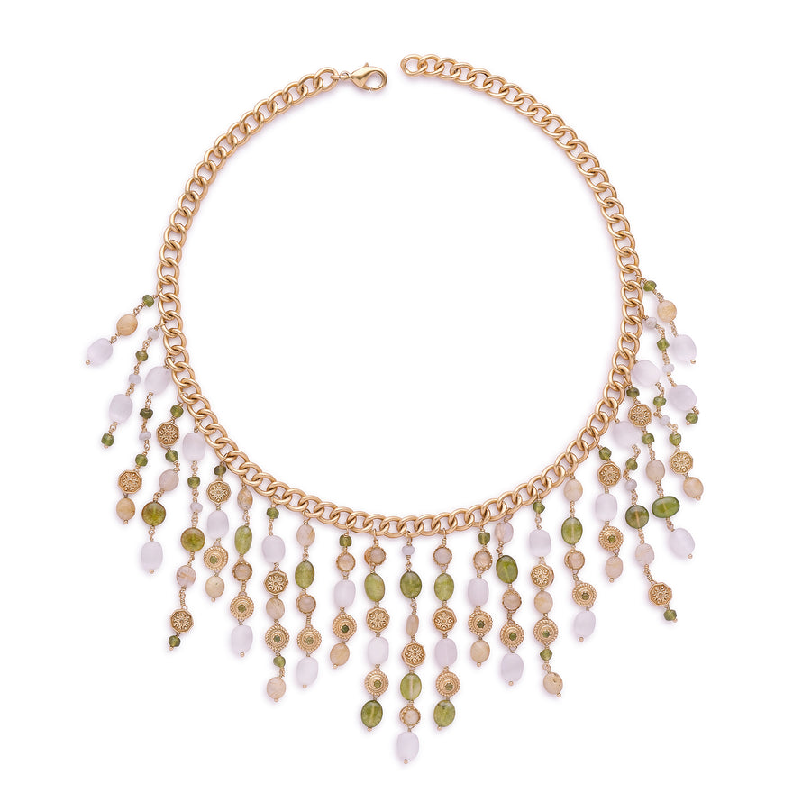 Azra Classic Multi Strand Necklace
