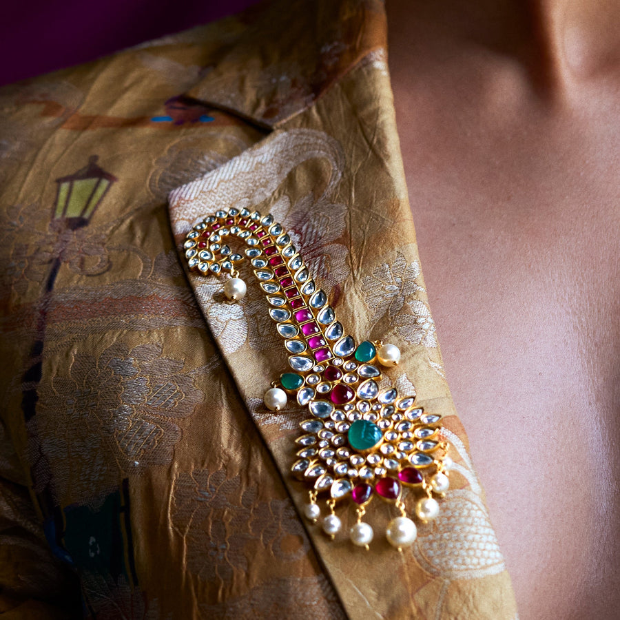 Reza Head Jewel brooch – Aulerth International - Main Image